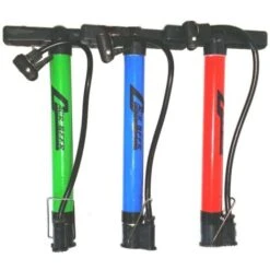 Trade Shop - Pompa Gonfiatore Compressore Bicicletta Moto Auto Palloni Manico Comodo Grande