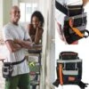 Trade Shop - Borsa Marsupio Cintura Porta Attrezzi Da Lavoro Utensili Elettricista Muratore