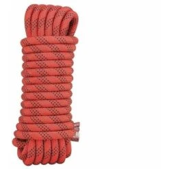 Corda Di Sicurezza Corda Di Nylon Corda Da Arrampicata All'aperto Corda Da Arrampicata Corda Da Arrampicata Corda Di Salvataggio Corda Da Discesa Corda Da Arrampicata 10mm Rosso (10 Metri + 2 Anelli D