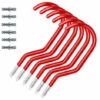 Ganci Per Bici, 6 Ganci Per Riporre Biciclette Per Impieghi Gravosi Da 6 Borse Laterali Per Bici, Bullone A Vite Per Garage Tende Di Stoccaggio Per Tende Da Parete/soffitto Gancio Da Giardino In Plast