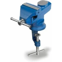 MORSA DA BANCO CON BASE GIREVOLE APERTURA MASSIMA 60MM FISSAGGIO A MORSETTO