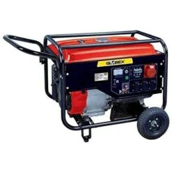Globex Generatore Di Corrente 6500 GE 5500W A Benzina 7.6kW/10.2Hp