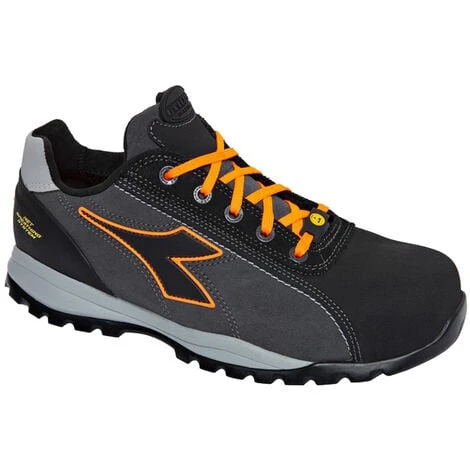 Scarpe Antinfortunistiche Geox Diadora GLOVE TECH LOW PRO S3 ESD-Antracite/Arancione-35 OUTLET