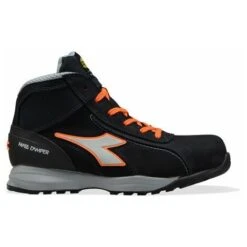 Scarpe Antinfortunistiche Alte Diadora Glove MDS MID S3 HRO SRC-Nero-44 OUTLET