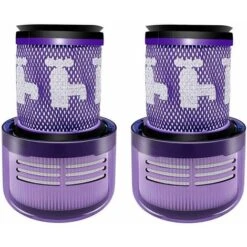 2 Filtri Per Aspirapolvere Dyson V12 Detect Slim Per Aspirapolvere Dyson V12 Slim Absolute Extra / Total Clean / Fluffy Accessori Filtro Posteriore Parte Di Ricambio