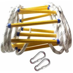 Scala Antincendio In Corda Scala Antincendio Ignifuga Con 2 Moschettoni - 3M