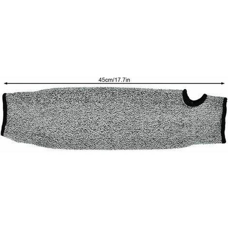 Manicotto Del Braccio Manicotto Del Braccio Resistente Al Taglio Manicotto Protettivo Per Guanti Da Lavoro Di Sicurezza Manica Lunga Resistente Al Taglio Per Cucina In Giardino E Lavori Agricoli (45 C - immagine 5