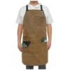 Dotato Di Grembiule Da Officina In Tela 24 X 37, Resistente Al Calore E Al Fuoco