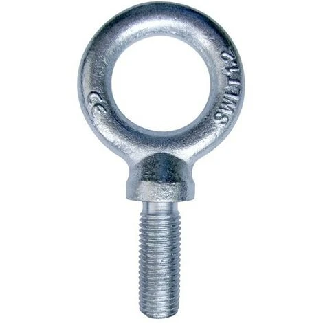 Anello Di Sollevamento Maschio LEVAC - Ø 8 Mm - Ø Interno 20 Mm - L.13 Mm - DIN.580 - CMU 140 Kg - 5025BG - immagine 2