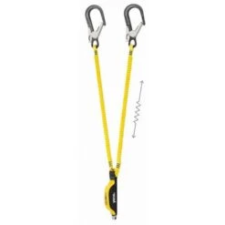 Petzl Cordino Doppio Con Assorbitore Di Energia Integrato E Connettori MGO ABSORBICA-Y MGO PETZ - L014CA01