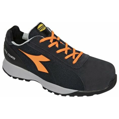 Diadora Utility - SCARPA - GLOVE MDS TEXT LOW S1P HRO SRC 43 - COAL/GREEN FLUO - immagine 3