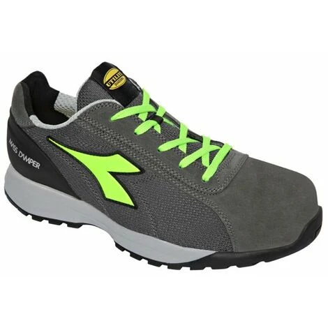 Diadora Utility - SCARPA - GLOVE MDS TEXT LOW S1P HRO SRC 43 - COAL/GREEN FLUO - immagine 4