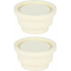 Pezzi Tampone Per Scaletta Per Piscina Interrata Scaletta Per Piscina Tappi Terminali Paraurti In Gomma Bianca Set Per Scalette Per Piscina Pezzi Di Ricambio Universali