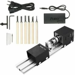 Utensile Rotante Per Trapano Per Lucidatura Tornio Fai-da-te, Mini Macchina Per Perline Da 100 W Miniatura Buddha Tornio Perline Tornio Perline Di Legno