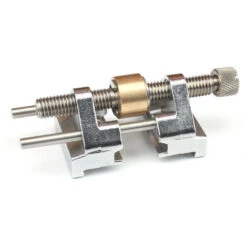 Guida Per Affilare, Acciaio Inossidabile, Bloccaggio Laterale, Angolo Fisso, Con Rullo In Ottone Per Scalpelli Da Legno, Lame Da Pialla, Scalpelli Piatti, Larghezza Tra 0,5 E 8,2 Cm