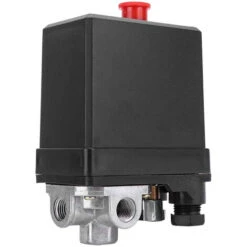 Pressostato Monofase A 4 Vie Per Compressori STANLEY - Con Valvola Start