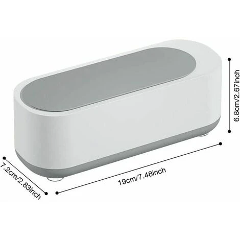 300ml Pulitore Ad Ultrasuoni Pulitore Ad Ultrasuoni Vassoio Ad Ultrasuoni Protesi Collana Anelli Orologio Da Tavola Monete - immagine 2