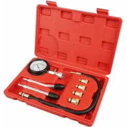 Tester Di Compressione Del Tester Di Compressione Del Motore A Benzina Del Cilindro