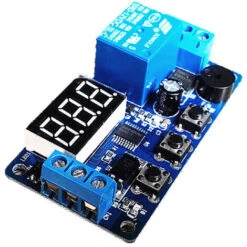 Modulo Relè Di Ritardo DC 12V Display A LED Timer Di Ritardo Digitale Interruttore Di Controllo Del Tempo Di Ritardo PLC Regolabile Da 0,1 S A 999 Minuti