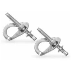 Ancoraggio Da Arrampicata - Bullone Di Espansione E 2 Bulloni Di Sospensione Fissi 1 Utilizzabile Per Arrampicata - Per Scale Di Corda Antincendio (10 Mm)