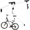 Supporto A Soffitto Per Bici Appendibici Gancio Gommato 20kg