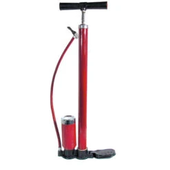 POMPA A MANO CON MANOMETRO