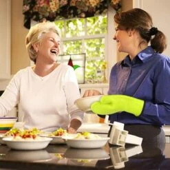 Guanti Da Forno In Silicone, Guanti Da Forno Da Cucina, Guanti Da Forno Da Cucina Antiscivolo, Alta Temperatura 500 Gradi