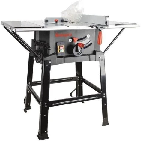 Visualizzazione Circolare Sulla Tabella Manupro - 2000w - 2 Lame 254 Mm - Laser Integrato - immagine 2