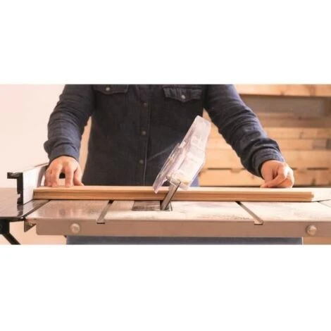 Visualizzazione Circolare Sulla Tabella Manupro - 2000w - 2 Lame 254 Mm - Laser Integrato - immagine 5