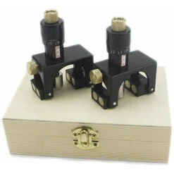 2 Pz Pialla Piatta Strumento Di Allineamento Della Taglierina Posizionamento Preciso Pialle Impostazione Di Calibrazione Regolabile In Altezza Moulder