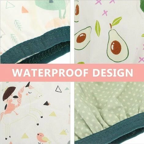 3 Paia Maniche Adorabili Per Bambini Maniche Per Bambini Impermeabili Maniche Per Bambini Impermeabile Maniche Per Bambini In Cartone Animato (17cm) - immagine 2