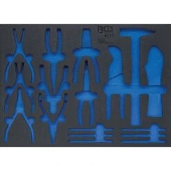 BGS Technic Modulo Per Carrelli Portautensili 3/3 Vuoto Per 4011